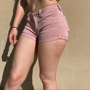 Pale pink pacsun shorts ✨
